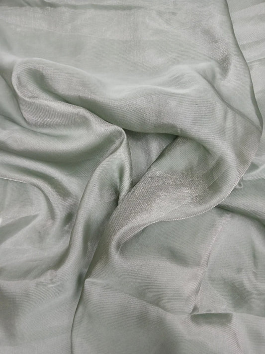 ORGANZA MERCURY SILK DYED FABRIC