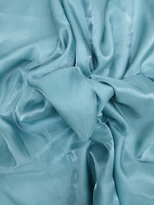 ORGANZA MERCURY SILK DYED FABRIC