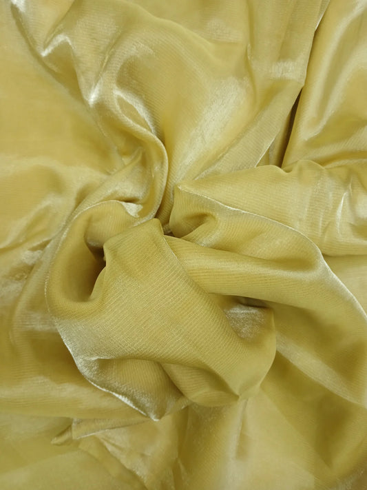 ORGANZA MERCURY SILK DYED FABRIC
