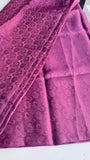 ORGANZA 3D FANTASY FLOWER DYED FABRIC