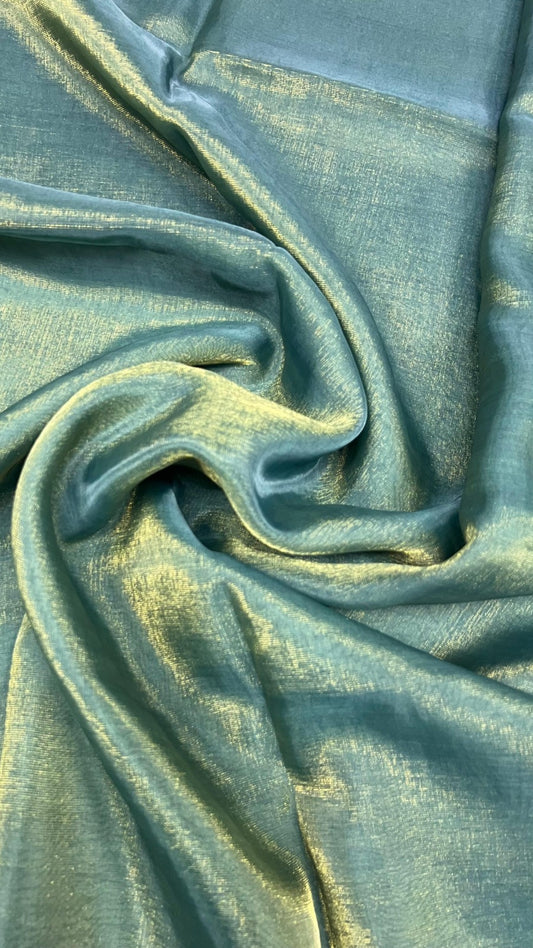 MONO GOLD ORGANZA DYED FABRIC