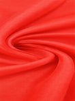 RED KHADI ORGANZA DYED FABRIC