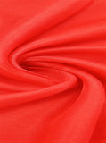 RED KHADI ORGANZA DYED FABRIC