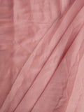 PEACH CRYSTAL CHIFFON FABRIC