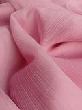 PINK CRYSTAL CHIFFON FABRIC