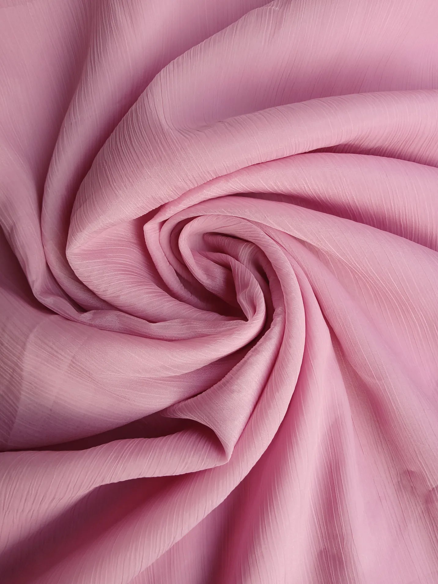 PINK CRYSTAL CHIFFON FABRIC