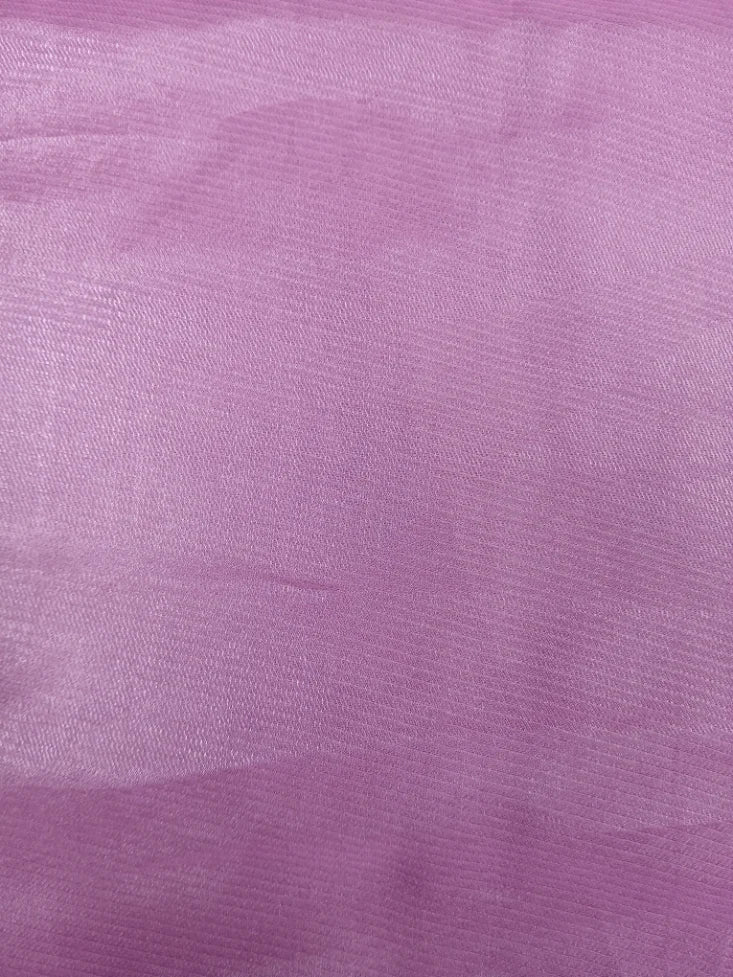 ORGANZA MERCURY SILK DYED FABRIC