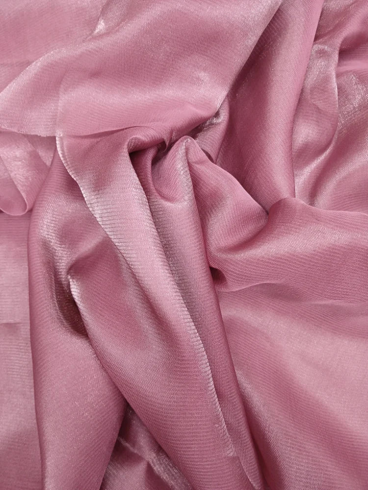 ORGANZA MERCURY SILK DYED FABRIC