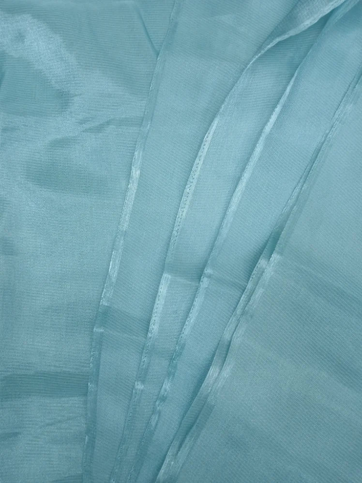 ORGANZA MERCURY SILK DYED FABRIC