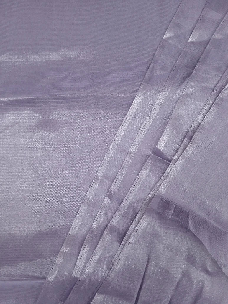 ORGANZA MERCURY SILK DYED FABRIC