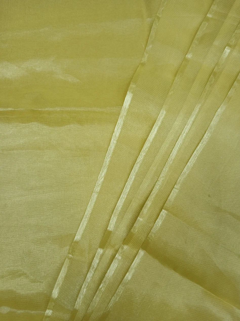 ORGANZA MERCURY SILK DYED FABRIC