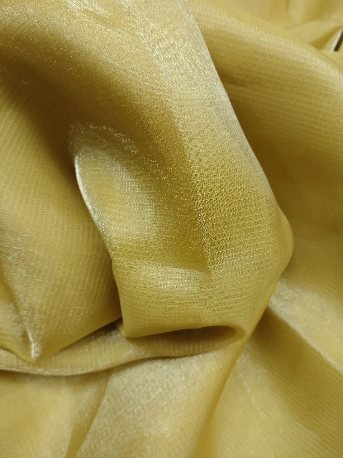 ORGANZA MERCURY SILK DYED FABRIC