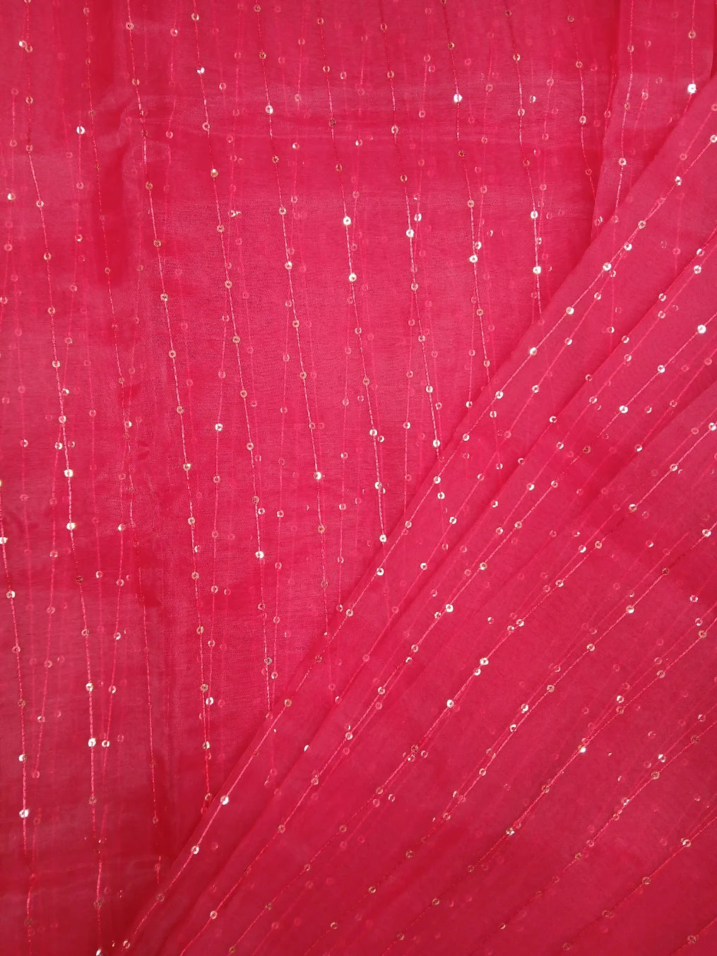ORGANZA FEEZY-1 SEQUENCE FABRIC