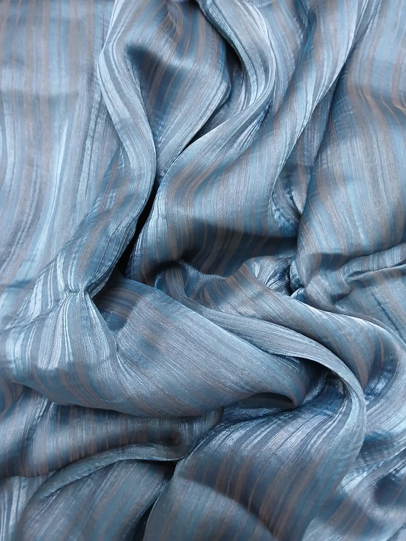 MINT STRIP DYED FABRIC