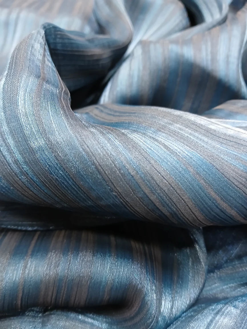 MINT STRIP DYED FABRIC