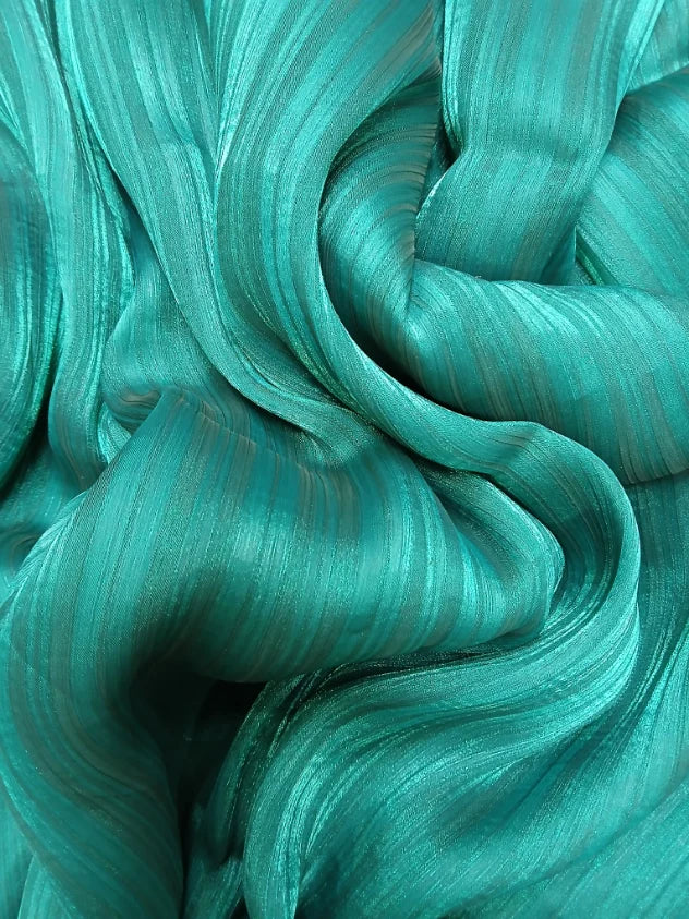 MINT STRIP DYED FABRIC