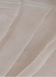 LIGHT ORANGE KHADI ORGANZA DYED FABRIC