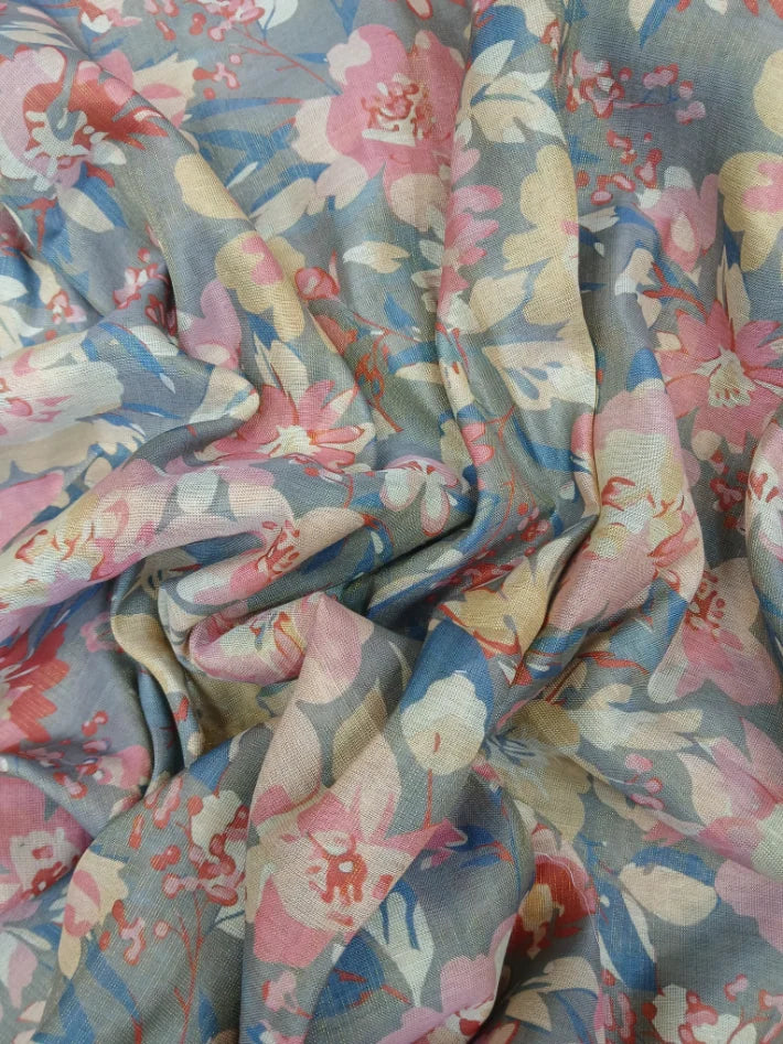COTTON TISSUE DIGITAL PRINTED FABRIC