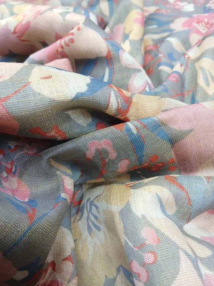 COTTON TISSUE DIGITAL PRINTED FABRIC