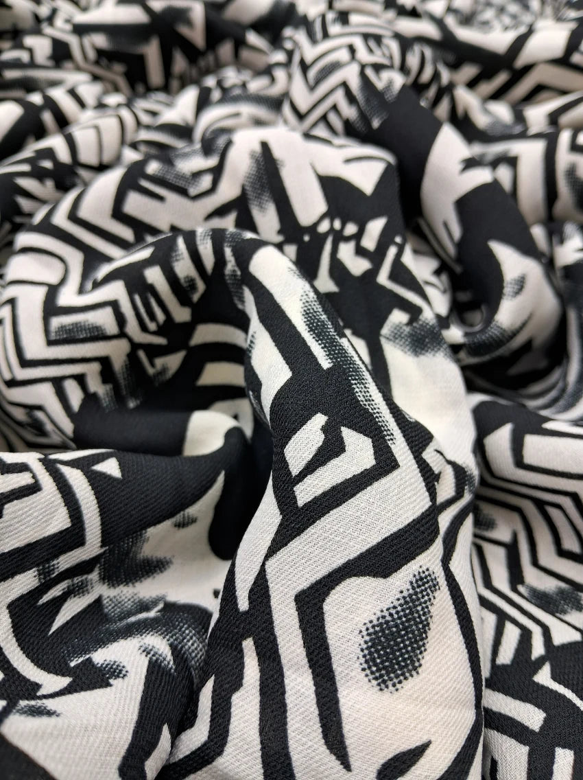 POLY LINEN DIGITAL PRINT