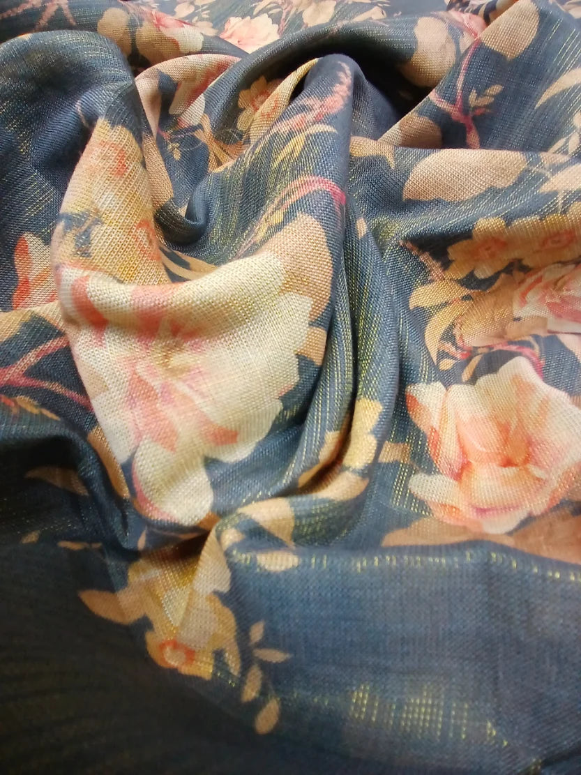 COTTON TISSUE DIGITAL PRINTED FABRIC