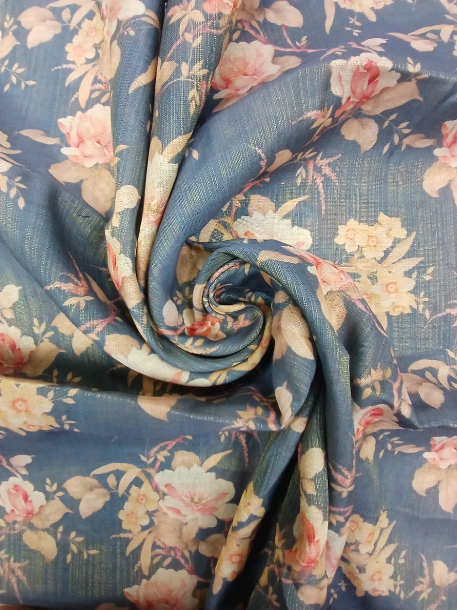 COTTON TISSUE DIGITAL PRINTED FABRIC