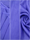 BLUE KHADI ORGANZA DYED FABRIC