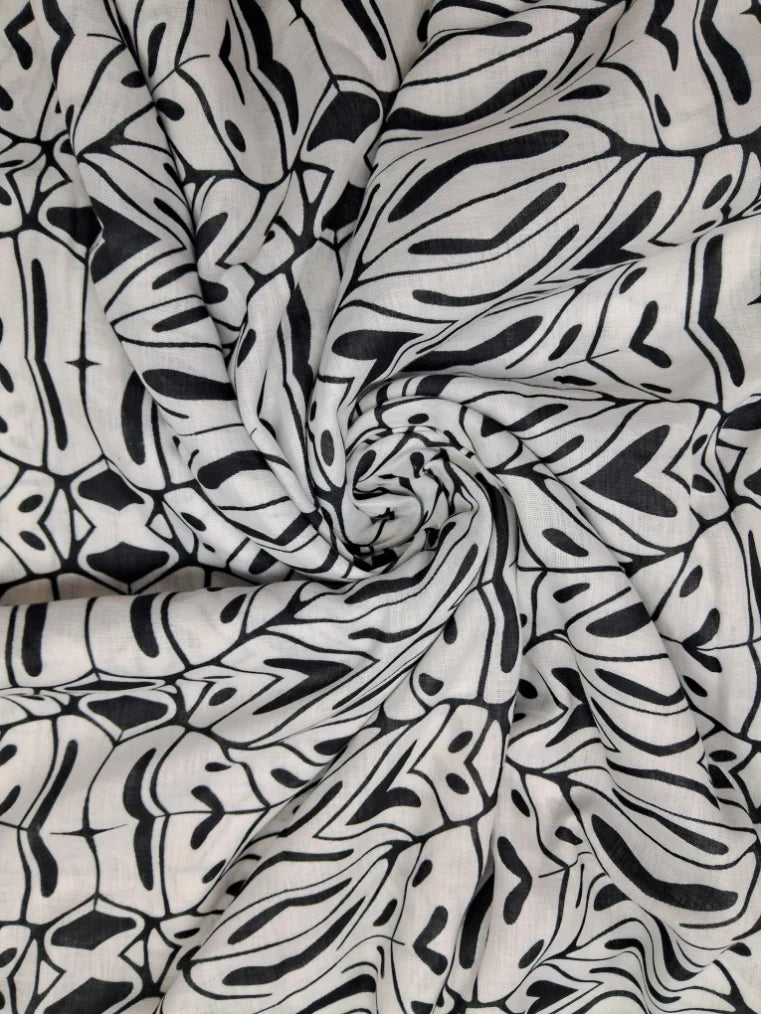POLY LINEN DIGITAL PRINT