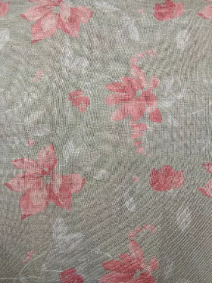 ORGANZA TISSUE DIGITAL PRINTED FABRIC