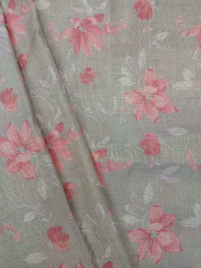 ORGANZA TISSUE DIGITAL PRINTED FABRIC