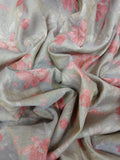 ORGANZA TISSUE DIGITAL PRINTED FABRIC