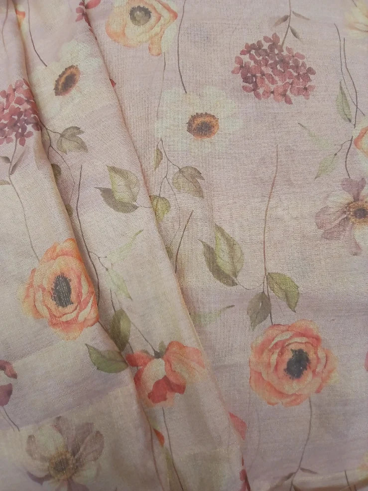 COTTON TISSUE DIGITAL PRINTED FABRIC