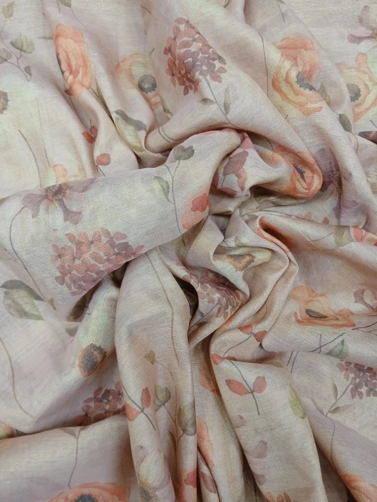 COTTON TISSUE DIGITAL PRINTED FABRIC