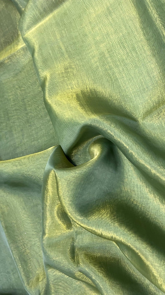 MONO GOLD ORGANZA DYED FABRIC