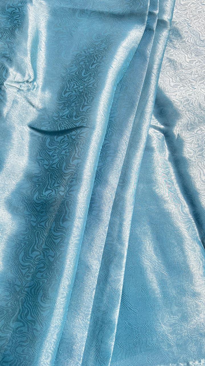 ORGANZA 3D FANTASY WAVE DYED FABRIC