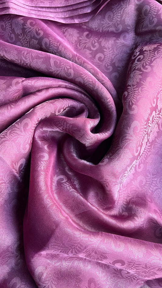 ORGANZA 3D FANTASY FLOWER DYED FABRIC