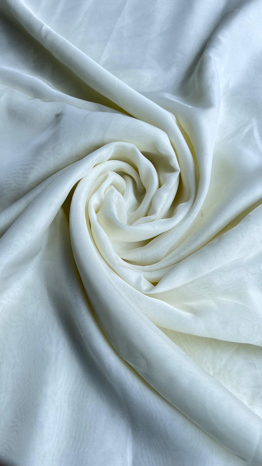 MILKY ORGANZA DYED FABRIC