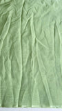 SILVER CRYSTAL ORGANZA DYED FABRIC