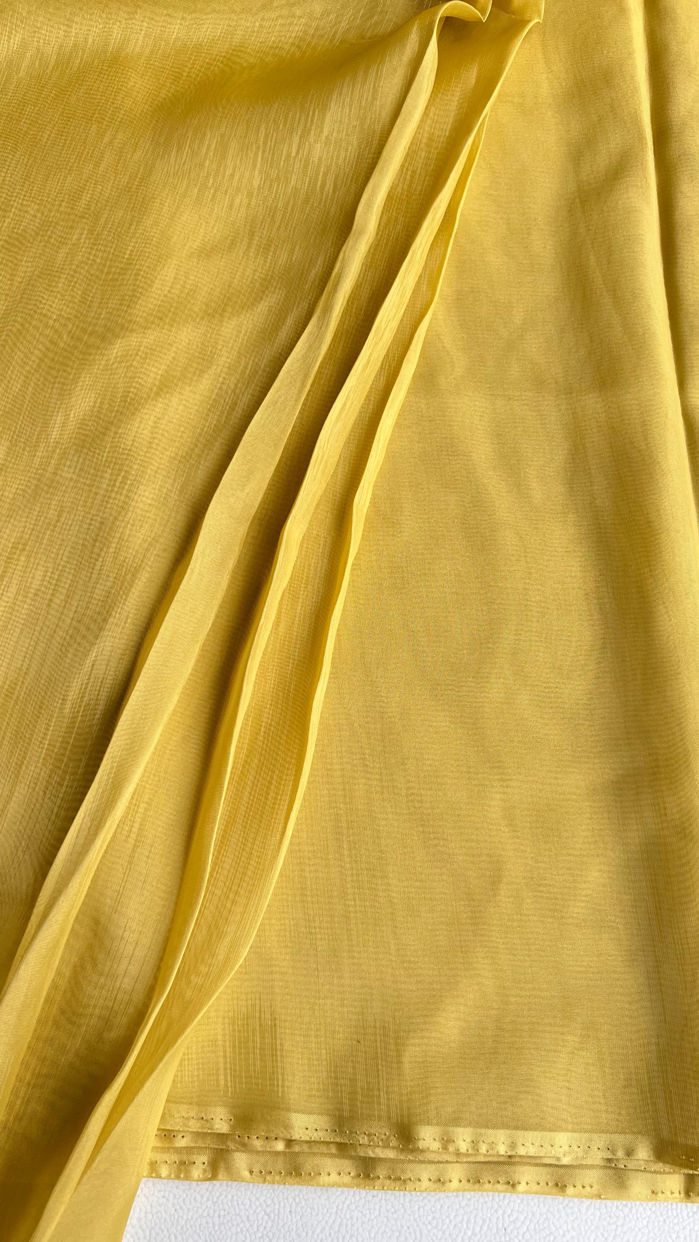 SILVER CRYSTAL ORGANZA DYED FABRIC