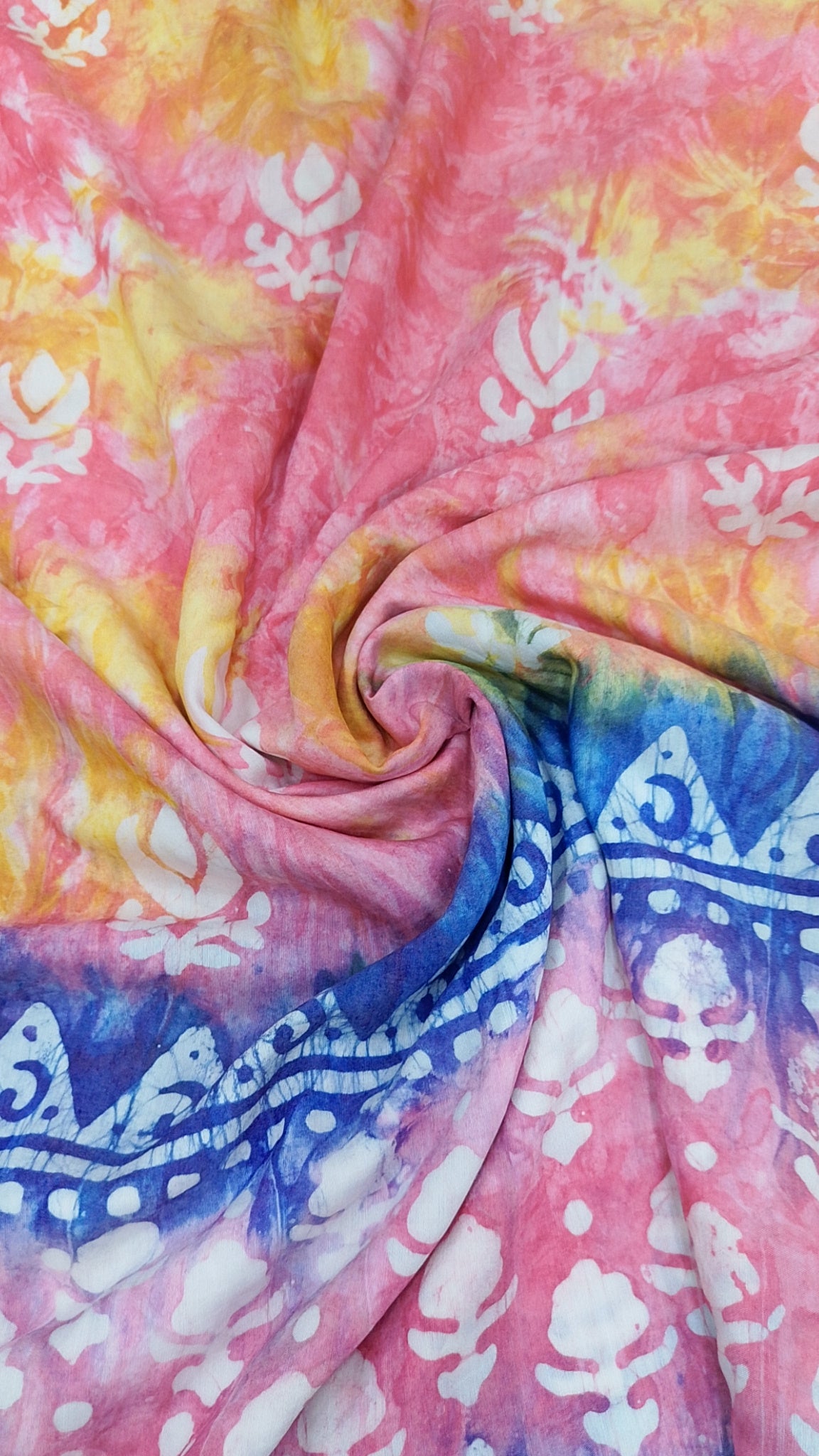 BATIK PRINTED VISCOSE FABRIC