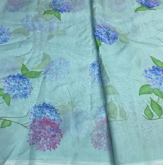 MILKY ORGANZA DIGITAL PRINT