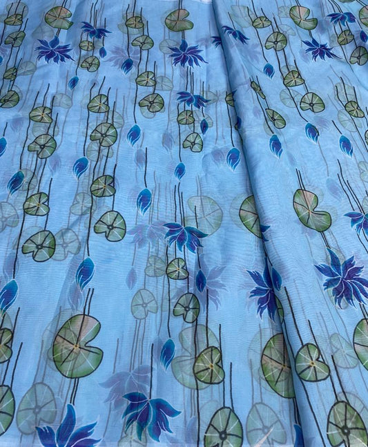 MILKY ORGANZA DIGITAL PRINT