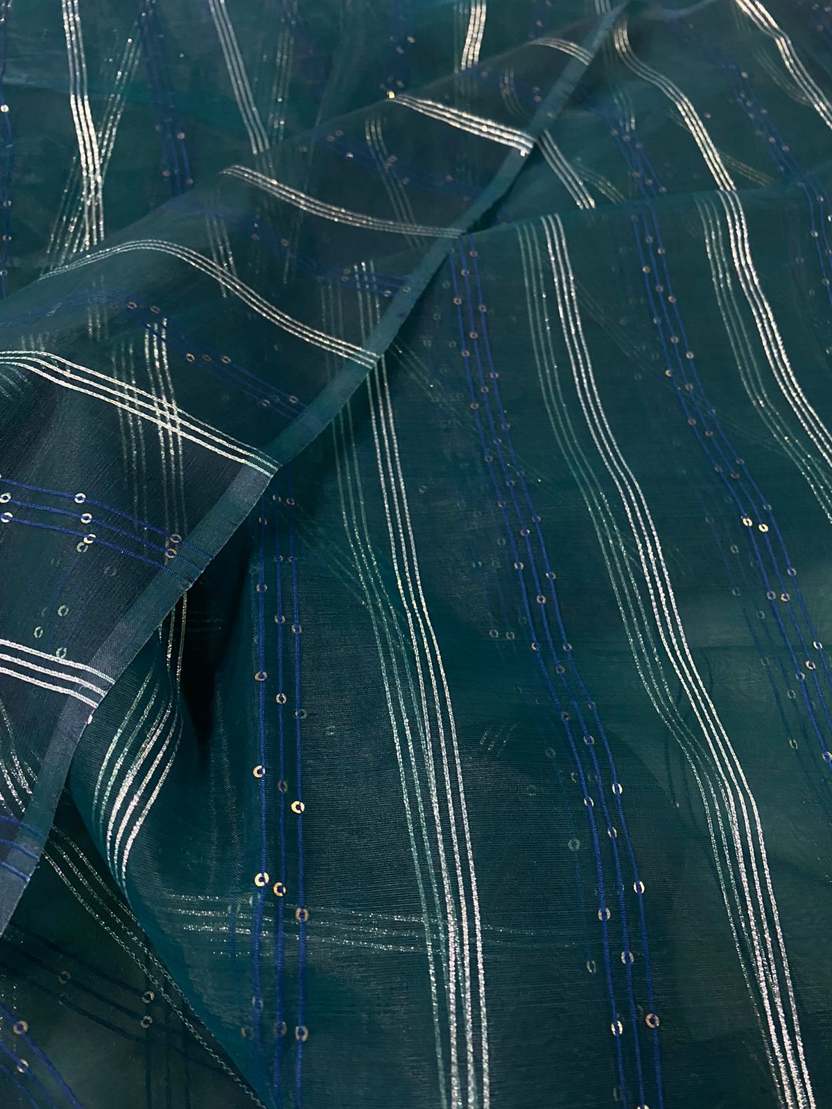 7-STAR ORGANZA SEQUENCE FABRIC