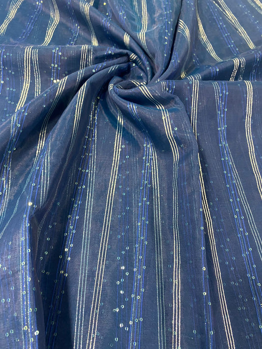 7-STAR ORGANZA SEQUENCE FABRIC