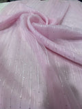 ORGANZA FEEZY-1 SEQUENCE FABRIC