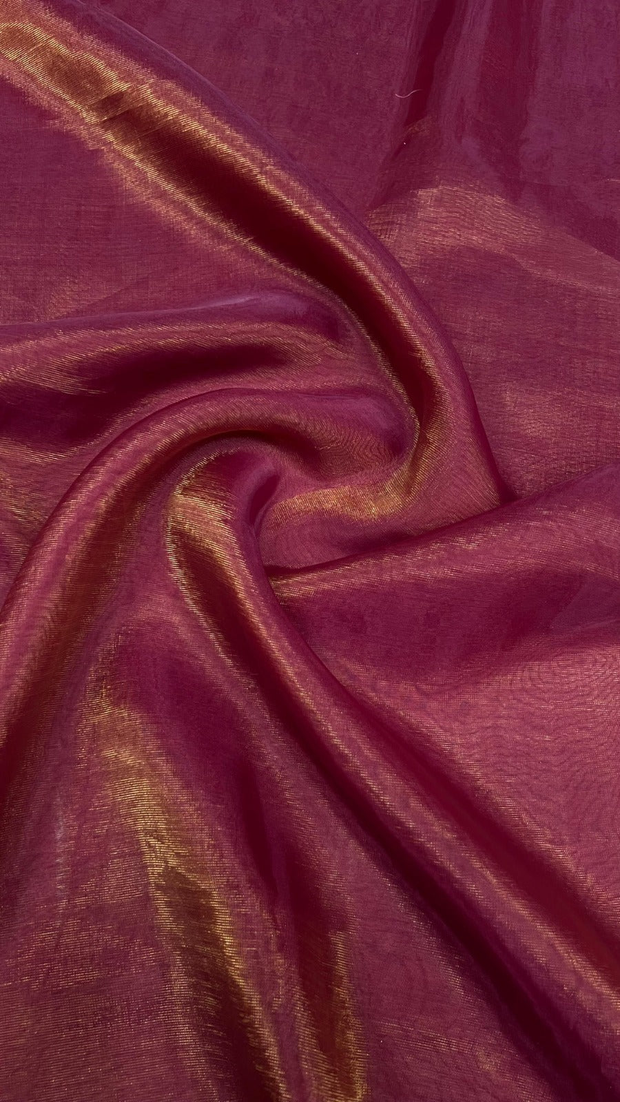 MONO GOLD ORGANZA DYED FABRIC